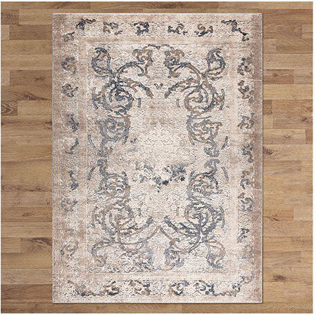 Unbranded Envy Grey Hallway Runner Stain Resistant Rug