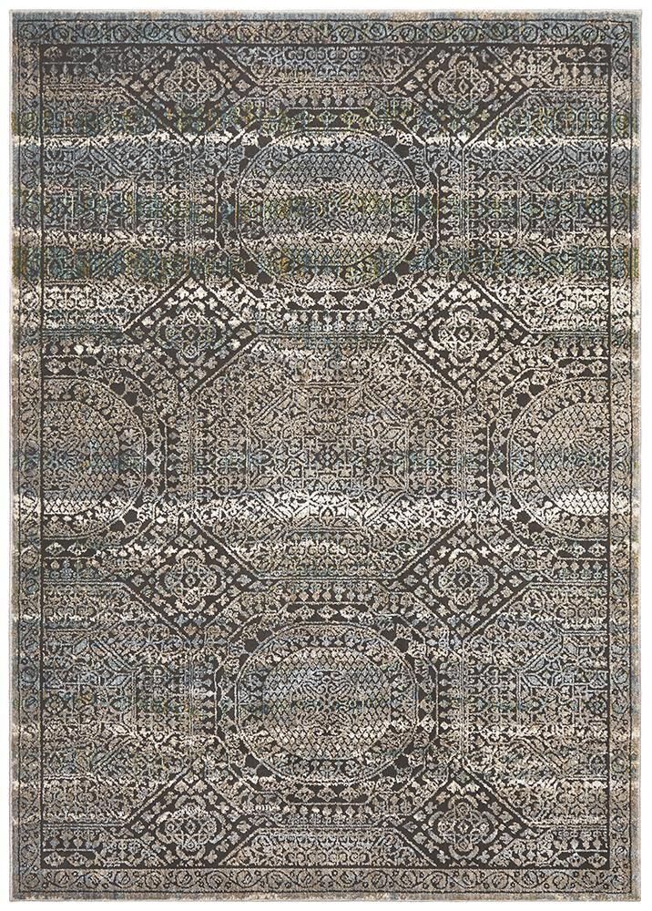 Unbranded Jezebel Fluid Morrow Modern Blue Rug