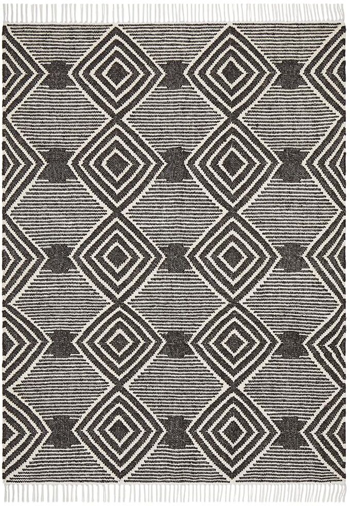 Unbranded Miller Rhythm Dance Charcoal Rug