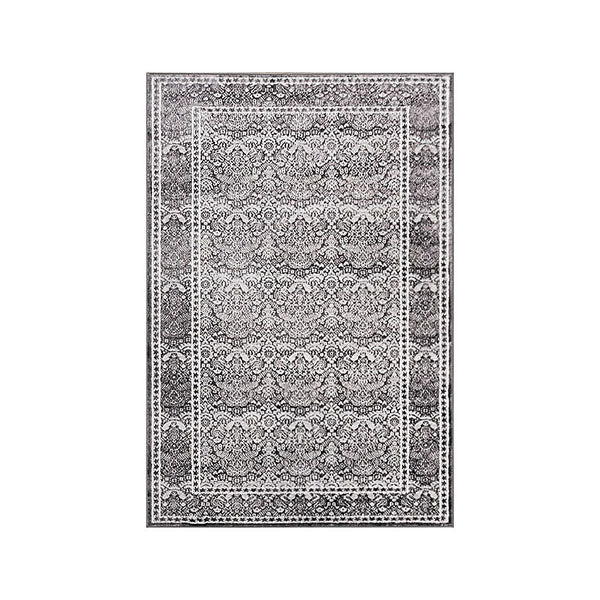 Unbranded Machine Knotted Opera Light Grey Contemporary Rug