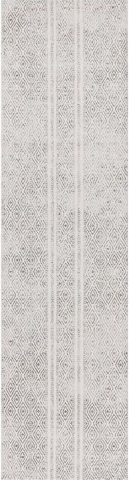 Unbranded Oasis Salma White And Grey Tribal Rug