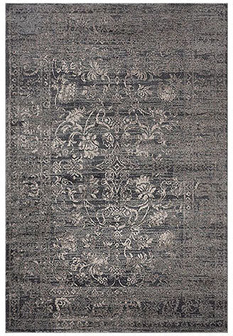 Unbranded Odessa Grey Non Shedding Rug