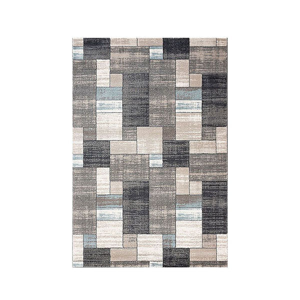 Unbranded Odessa Stain Resistant Grey Rug