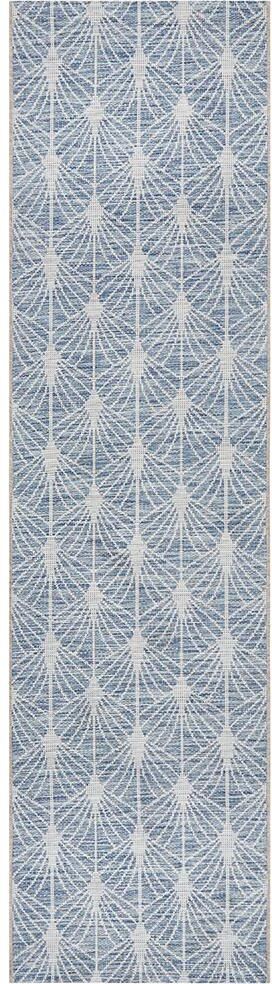 Unbranded Terrace Blad Blue Rug