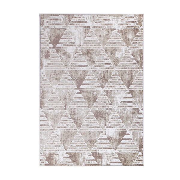 Unbranded Wind Transitional Geometric Latte Rug