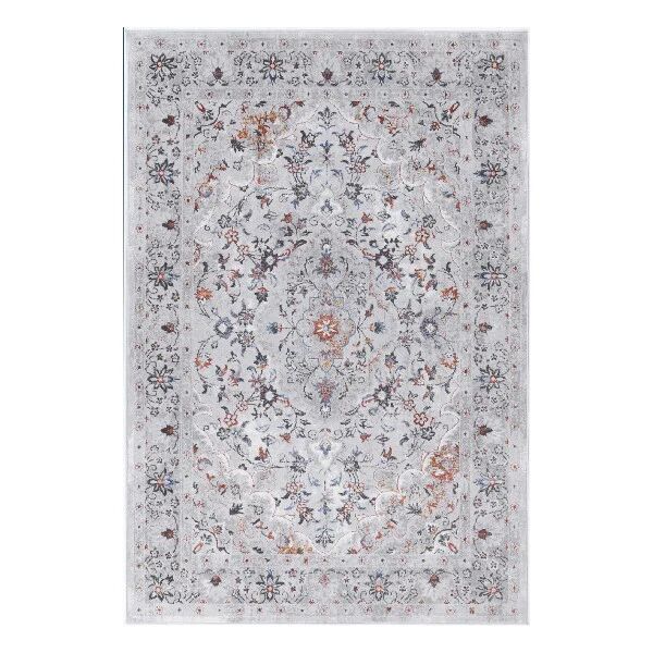 Unbranded Isaiah Multi Grey Floral Traditional Rug