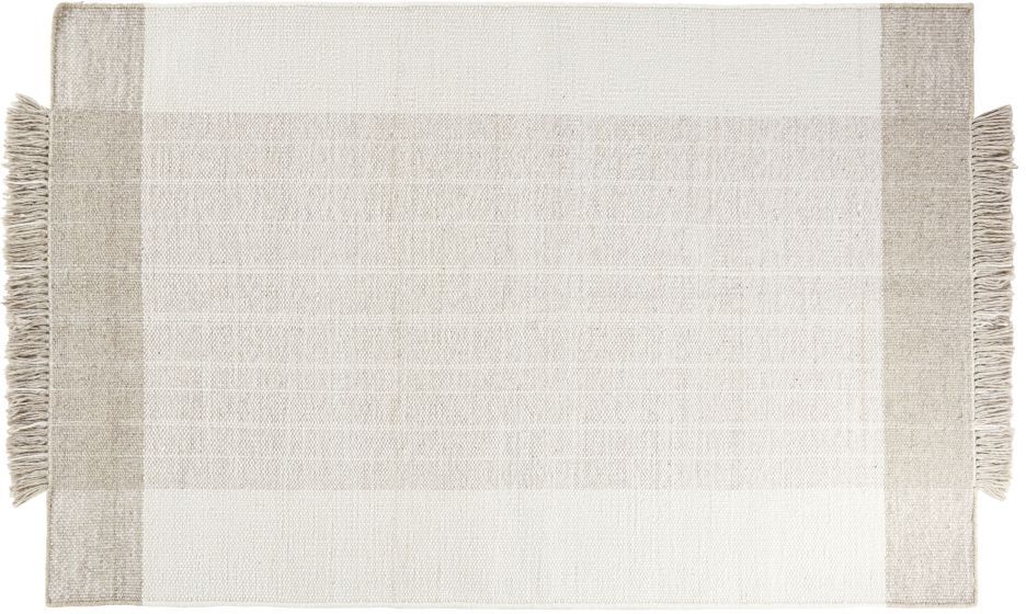 Maisons du Monde Tapis tissé main beige et écru 140x200, OEKO-TEX®