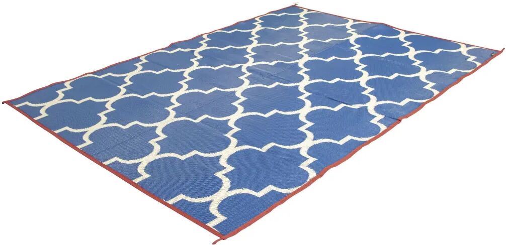 Bo-Camp Tapis d'extérieur Chill mat Casablanca 2,7x3,5 m Bleu