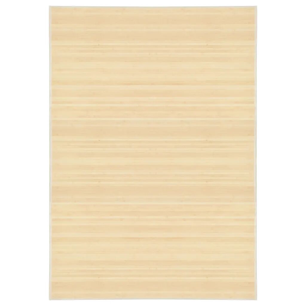 vidaXL Tapis en bambou 160 x 230 cm Naturel