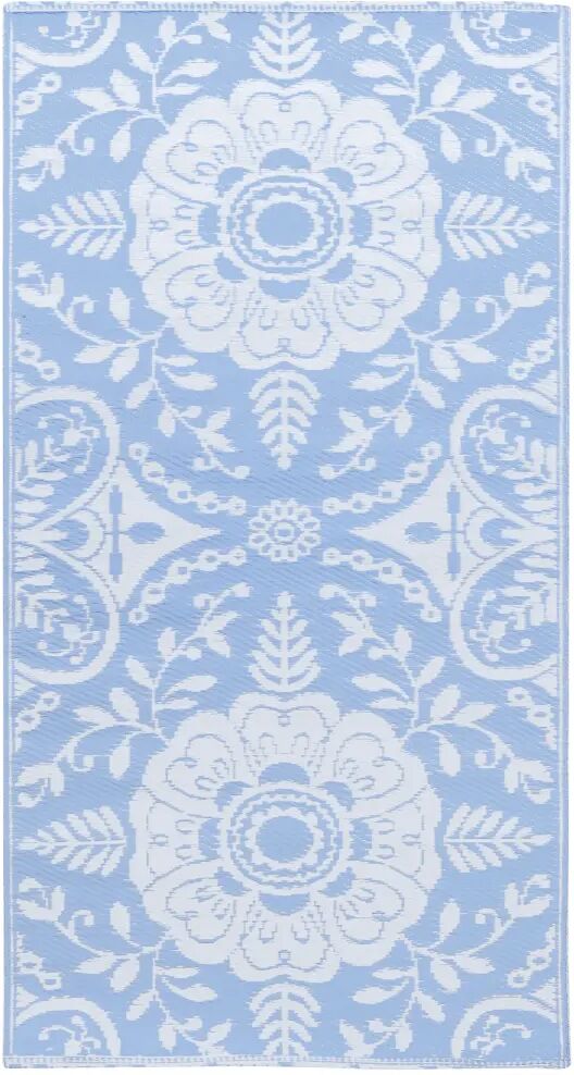 vidaXL Tapis d'extérieur Bleu azuré 120x180 cm PP