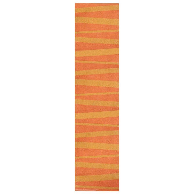 Sofie Sjostrom Design Tapis de couloir zébré orange ARE SOFIE SJOSTROM DESIGN