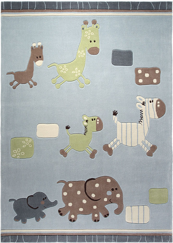 Esprit Tapis enfant LUCKY ZOO Esprit Home gris