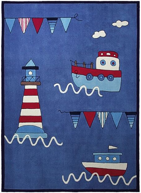 Esprit Tapis enfant bleu Esprit Home Captains World