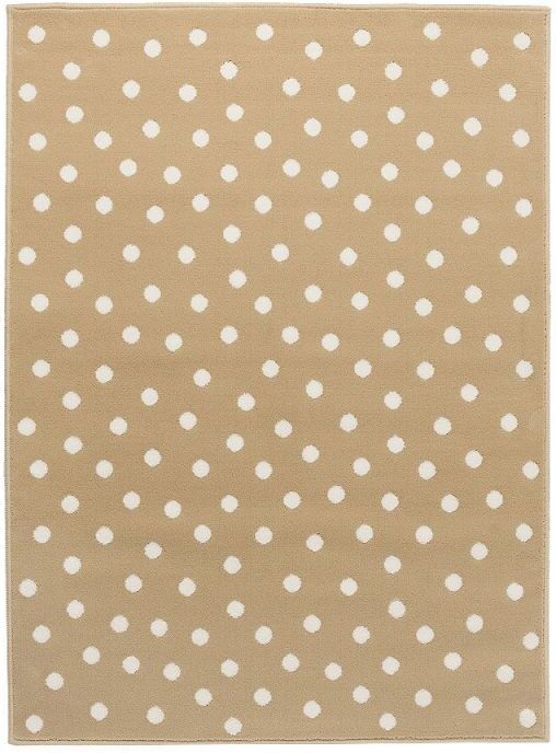 Lorena Canals Tapis enfant Lorena Canals DOT écru et blanc