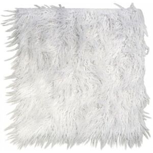 Chic Living Fellteppich »Sitzkissen Pelzimitat, Weiss«, quadratisch weiss  B: 40 cm