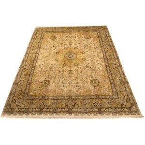 morgenland Seidenteppich »Seidenteppich - Hereke Seide - Premium - 375 x 277... Beige  B/L: 277 cm x 375 cm