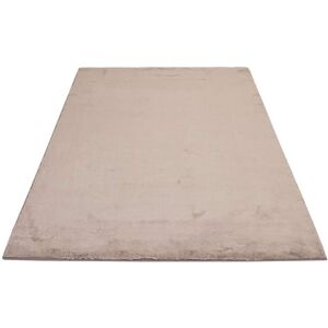 Carpet City Hochflor-Teppich »TOPIA 400«, rechteckig, Kunstfell-Teppich mit... taupe  B/L: 160 cm x 230 cm