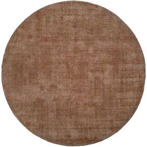 Paco Home Teppich »Randers 578«, rund, Kurzflor, Handweb Teppich, Uni Farben,... beige  Ø 120 cm