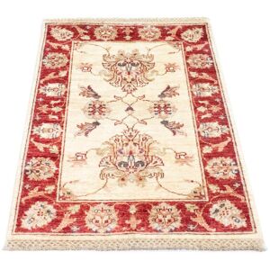 morgenland Wollteppich »Ziegler Teppich handgeknüpft beige«, rechteckig Beige  B/L: 64 cm x 93 cm