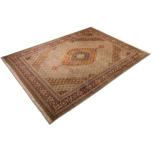 morgenland Teppich »Täbriz 70 Raj Teppich handgeknüpft braun«, rechteckig,... Braun  B/L: 300 cm x 400 cm