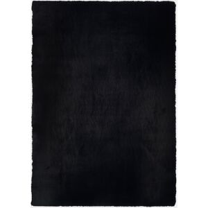 OCI DIE TEPPICHMARKE Teppich »ROCKY SOFT«, rechteckig, Kunstfell, weich,... schwarz  B/L: 80 cm x 150 cm