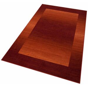 THEKO Teppich »Gabbeh Ideal«, rechteckig, moderner Farbverlauf, mit Bordüre,... rot  B/L: 200 cm x 200 cm