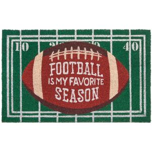 HANSE Home Fussmatte »Kokos Football Season Field«, rechteckig, Kokos,... Grün  B/L: 45 cm x 75 cm