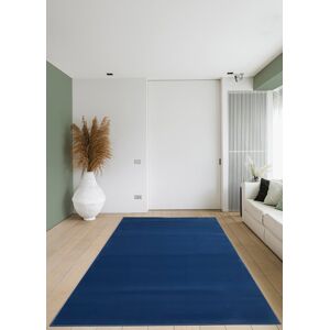Home affaire Teppich »Oriental Uni«, rechteckig, Kurzflor-Teppich, weich,... hellblau  B/L: 200 cm x 300 cm
