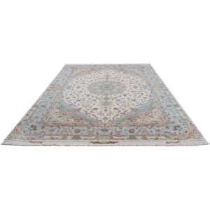 morgenland Orientteppich »Perser - Täbriz - Royal - 350 x 252 cm - beige«,... Beige  B/L: 252 cm x 350 cm