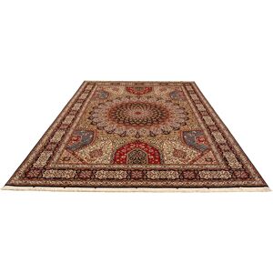 morgenland Orientteppich »Perser - Täbriz - Royal - 358 x 253 cm -... Hellbraun  B/L: 253 cm x 358 cm