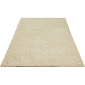 Home affaire Teppich »Santos«, rechteckig, Uni-Farben, sehr weicher Flor,... creme  B/L: 130 cm x 190 cm