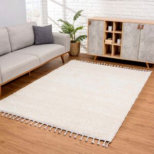 Carpet City Hochflor-Teppich »Pulpy 100«, rechteckig, sehr weich, mit... creme  B/L: 160 cm x 230 cm