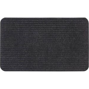 HANSE Home Fussmatte »Ribbed Mat«, rechteckig, Schmutzfangmatte, rutschfest,... Schwarz  B/L: 75 cm x 45 cm