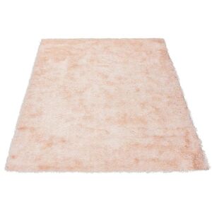 Bruno Banani Hochflor-Teppich »Alga«, rechteckig, Uni-Farben, besonders weich... rosa Größe B/L: 80 cm x 150 cm