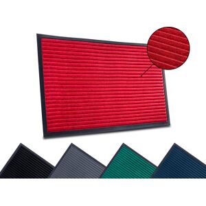 HANSE Home Fussmatte »High Low Striped Mat«, rechteckig, Schmutzfangmatte,... Rot Größe B/L: 40 cm x 60 cm