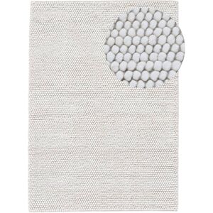 carpetfine Teppich »Calo«, rechteckig, Handweb Teppich, Uni Farben, meliert,... beige Größe B/L: 240 cm x 340 cm