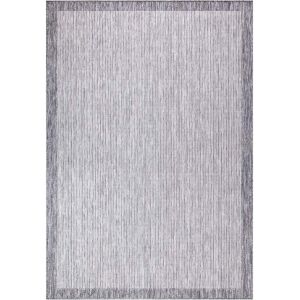 Carpet City Teppich »Outdoor«, rechteckig, UV-beständig, Flachgewebe, auch in... grau Größe B/L: 60 cm x 110 cm