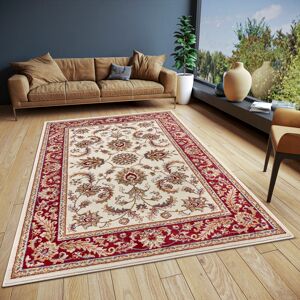 HANSE Home Teppich »Reni«, rechteckig, Orientalisch, Orient, Kurzflor,... Creme,Rot Größe B/L: 57 cm x 90 cm