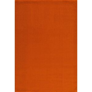 Sanat Teppich »Uni«, rechteckig, robuster Kurzflorteppich, grosse Farbauswahl orange Größe B/L: 120 cm x 170 cm