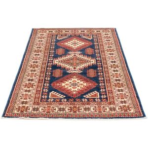 morgenland Orientteppich »Ziegler - Kazak - 156 x 90 cm - dunkelblau«,... Dunkelblau Größe B/L: 90 cm x 156 cm