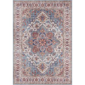 NOURISTAN Teppich »Anthea«, rechteckig, Orientalisch, Orient, Vintage,... cyan Größe B/L: 200 cm x 290 cm