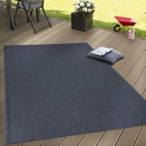 Paco Home Teppich »Timber 125«, rechteckig, 7 mm Höhe, In- und Outdoor... navy Größe B/L: 140 cm x 200 cm