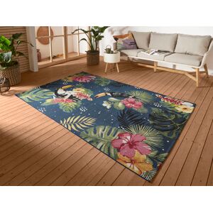 HANSE Home Outdoorteppich »Tropical Dream«, rechteckig, In-& Outdoor,... blau,bunt Größe B/L: 80 cm x 165 cm