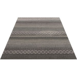 Timbers Teppich »Wisconsin«, rechteckig, Boho-Look, Berber-Optik, Rauten-Design grau Größe B/L: 70 cm x 140 cm