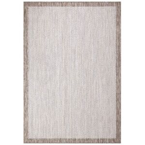 Carpet City Teppich »Outdoor«, rechteckig, UV-beständig, Flachgewebe, auch in... beige Größe B/L: 60 cm x 110 cm