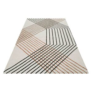 Esprit Teppich »Bass«, rechteckig, modern, nachhaltig, handgetuftet, Linien... beige Größe B/L: 70 cm x 140 cm