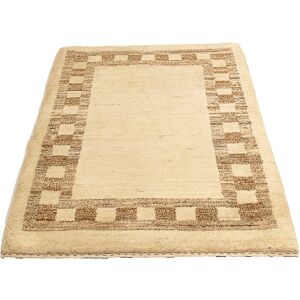 morgenland Wollteppich »Gabbeh - Indus - 122 x 80 cm - beige«, rechteckig,... Beige Größe B/L: 80 cm x 122 cm