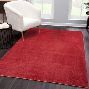 Carpet City Teppich »Softshine 2236«, rechteckig, Hochflor, besonders weich,... rot Größe B/L: 60 cm x 110 cm