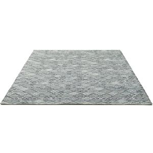 THEKO Wollteppich »Molde - 14005«, rechteckig, Handweb Teppich, reine Wolle,... schwarz/weiss Größe B/L: 190 cm x 290 cm
