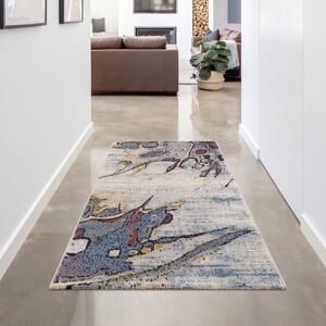 Carpet City Teppich »Mista 2699«, rechteckig, Kurzflor, Abstrakt, Multicolor,... blau Größe B/L: 80 cm x 150 cm